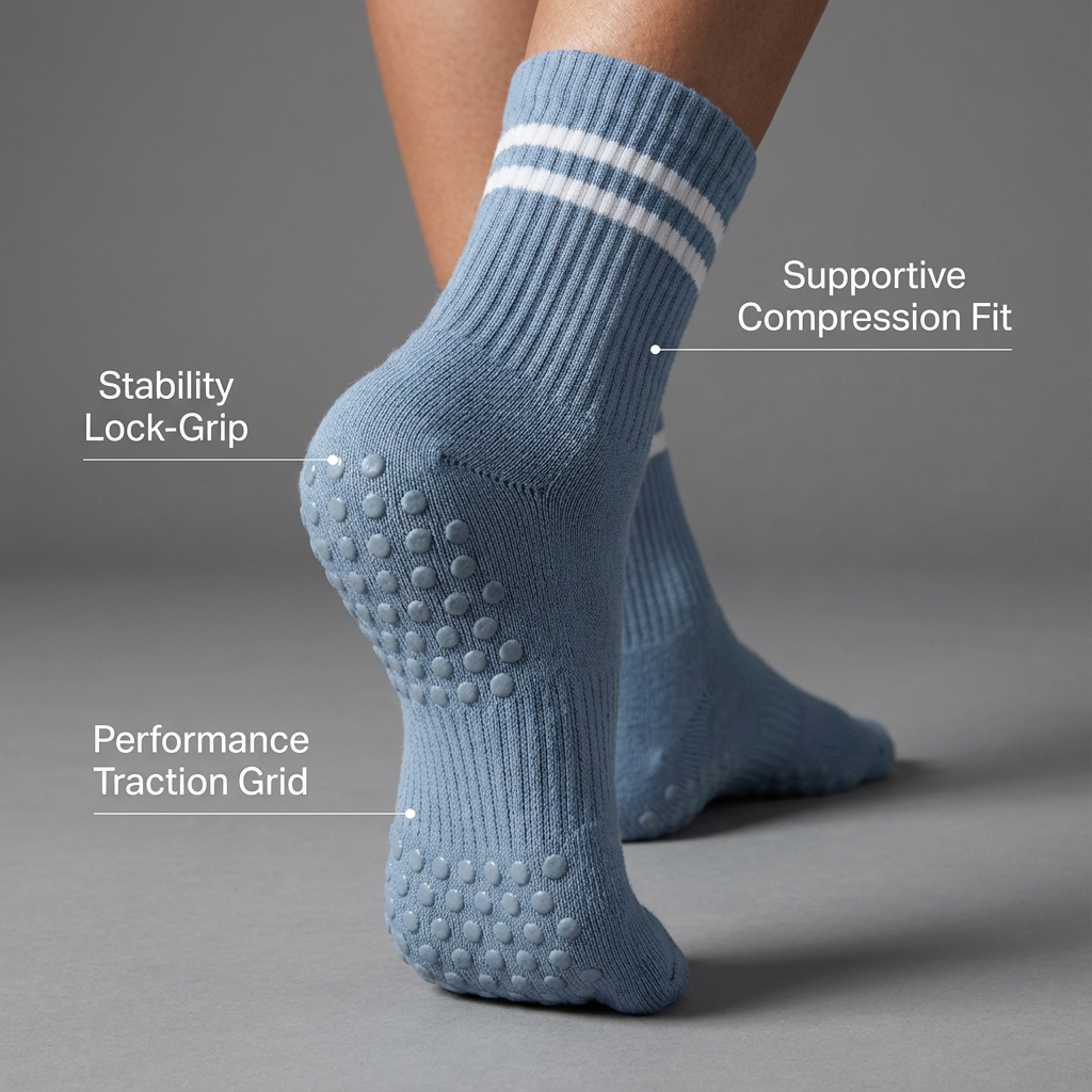 Aveline CloudGrip - Women's Pilates Grip Socks
